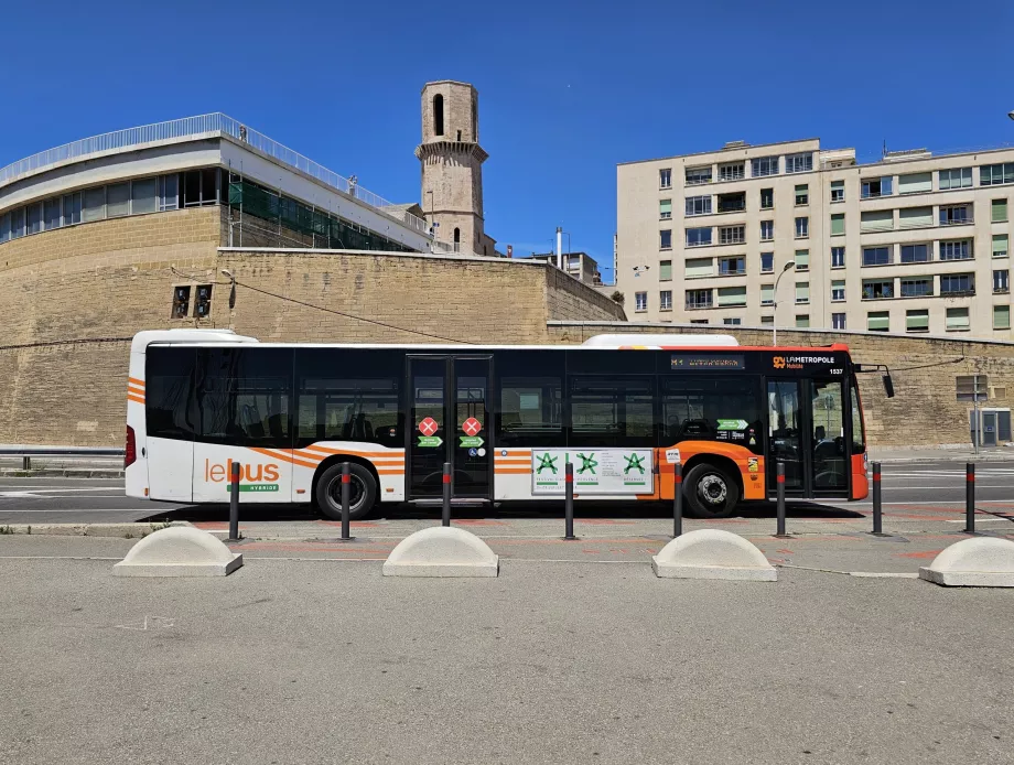 Bus public à Marseille