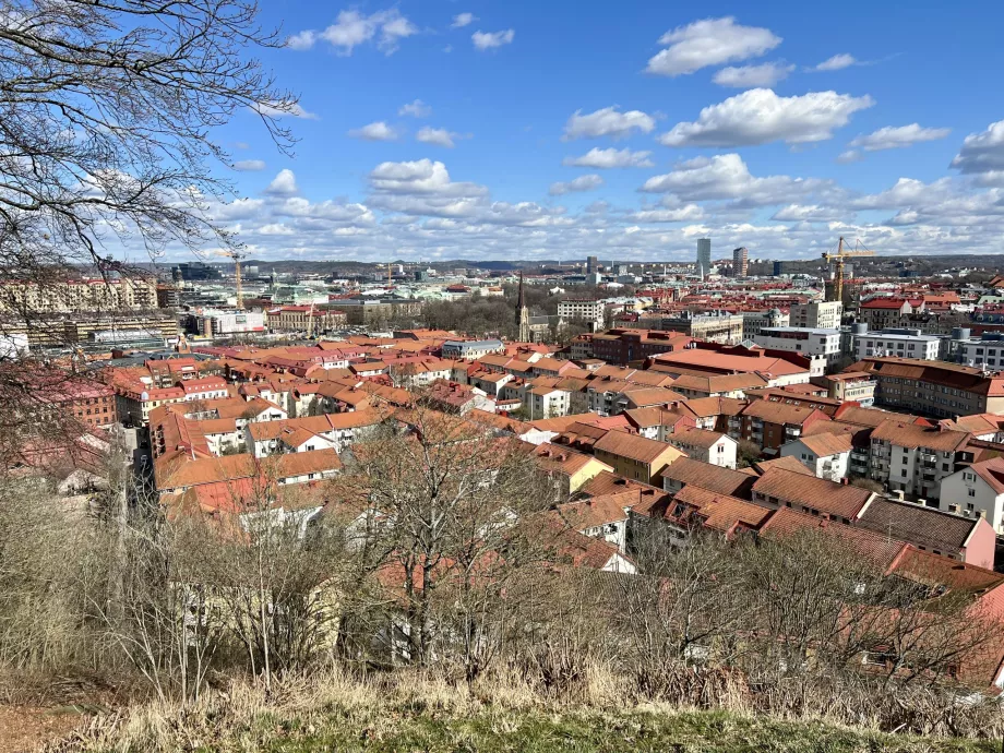 Vue de la colline de Risåsberget