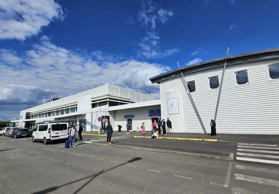 Arrivée à l'aéroport Tours