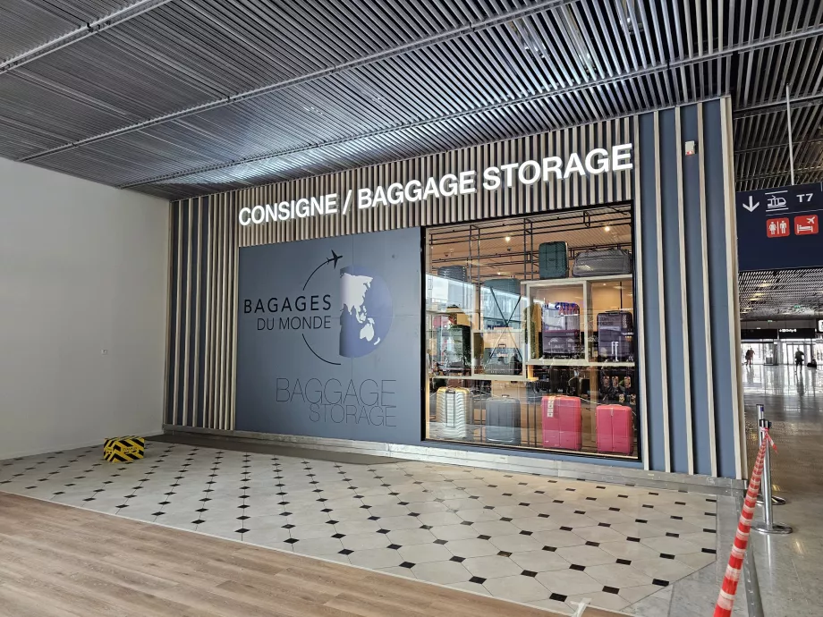 Entreposage des bagages, Terminal 3