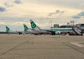 Avion Transavia, aéroport d'Orly