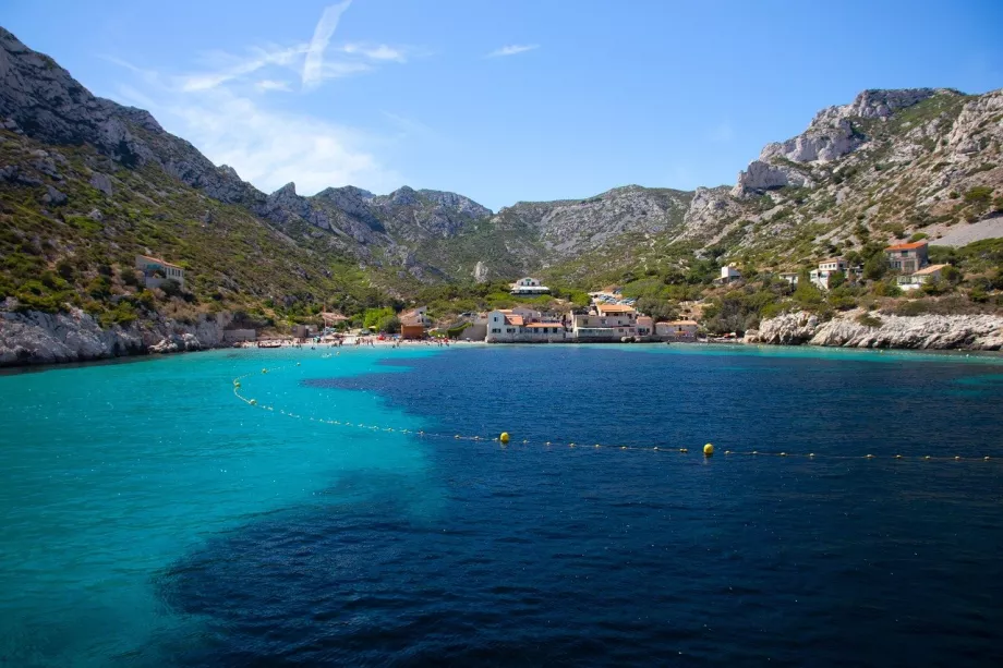 La baie des Calanques