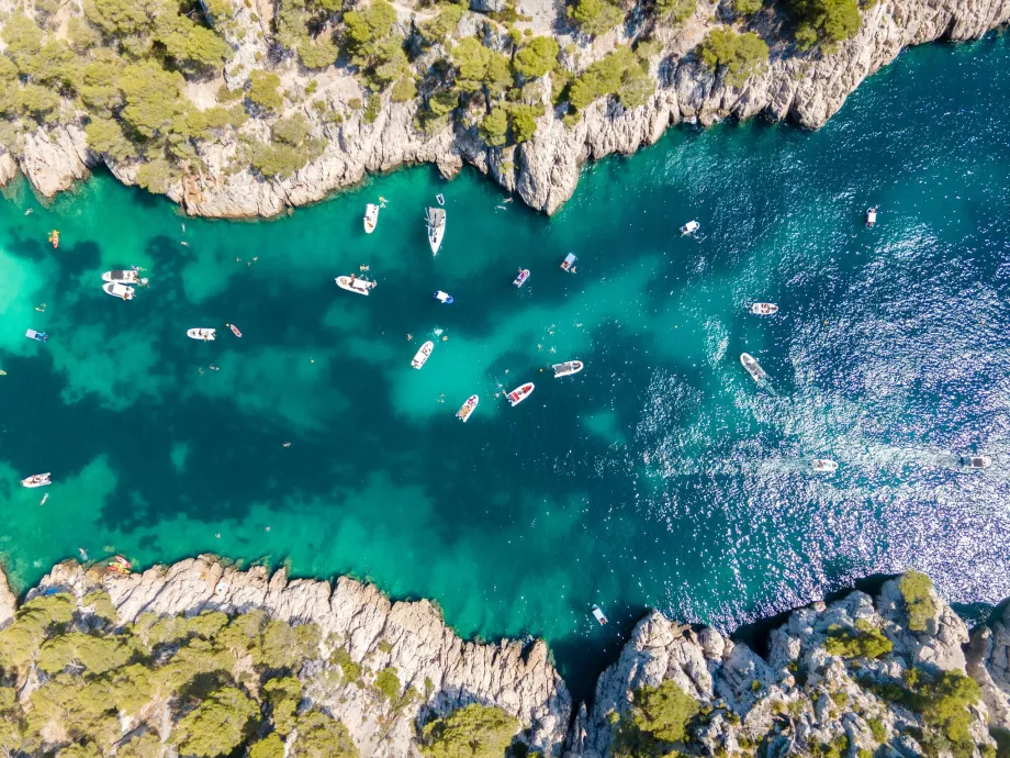 La baie des Calanques