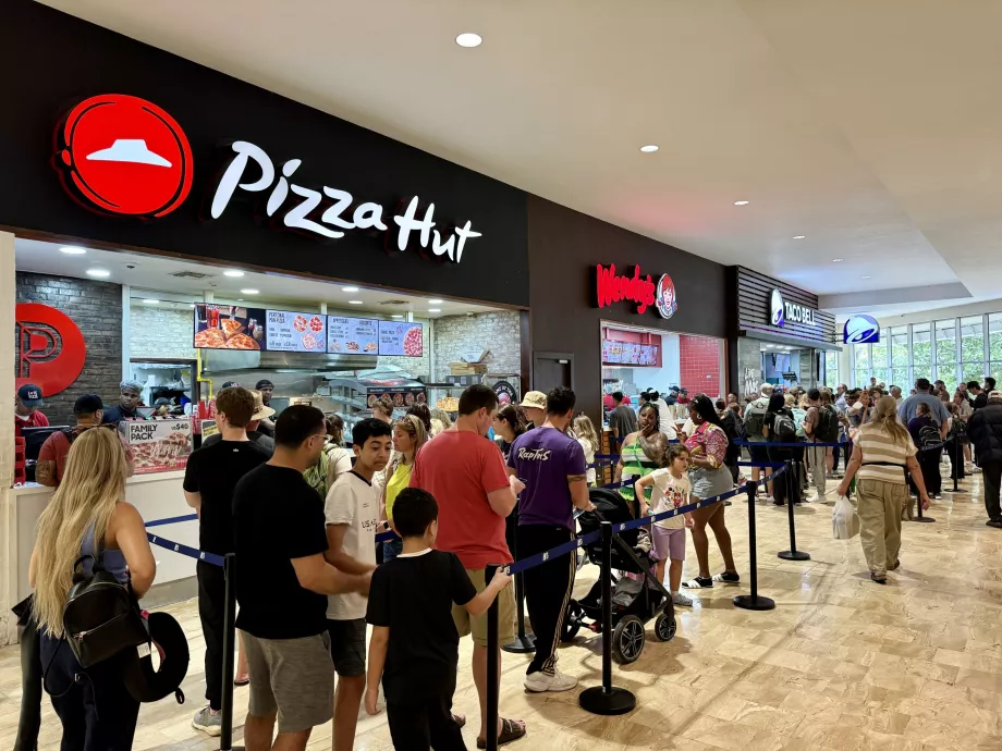 Restaurants rapides à l'aéroport de PUJ