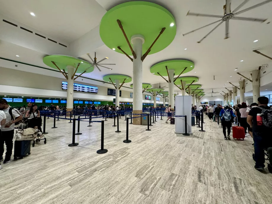 Enregistrement à l'aéroport de Punta Cana