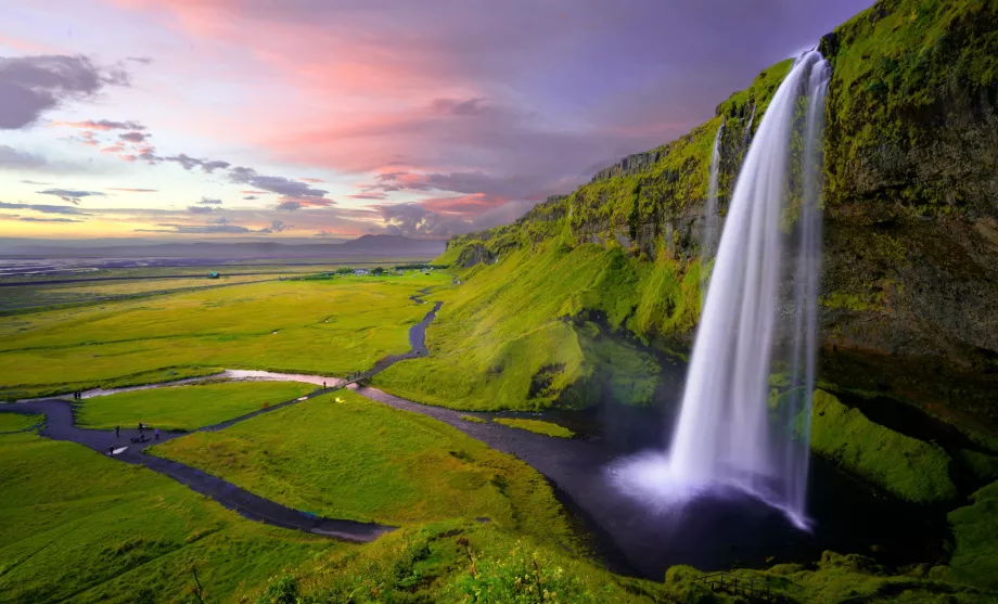 Vue de Seljalandsfoss