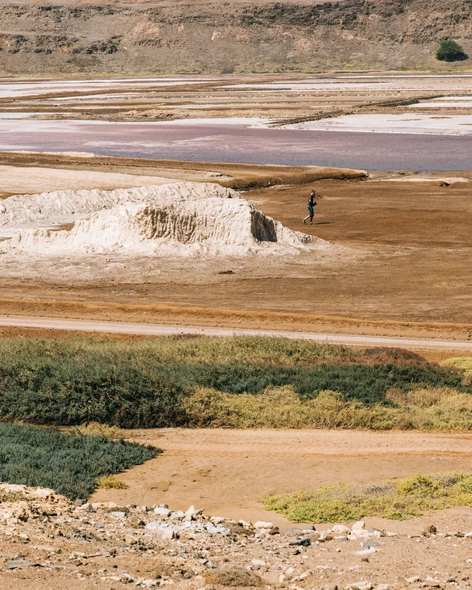 Vue de Salinas de Pedra Lume