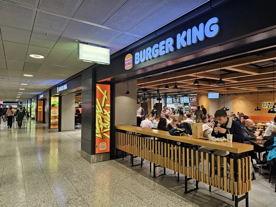 Food Court, Burger King (zone de transit)