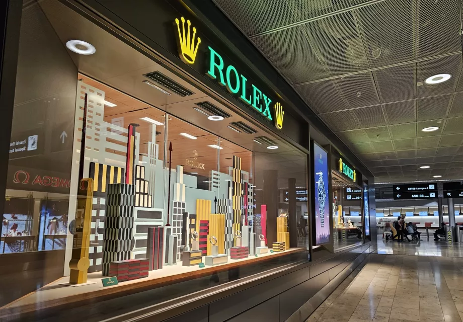 Magasins, Rolex (zone de transit)