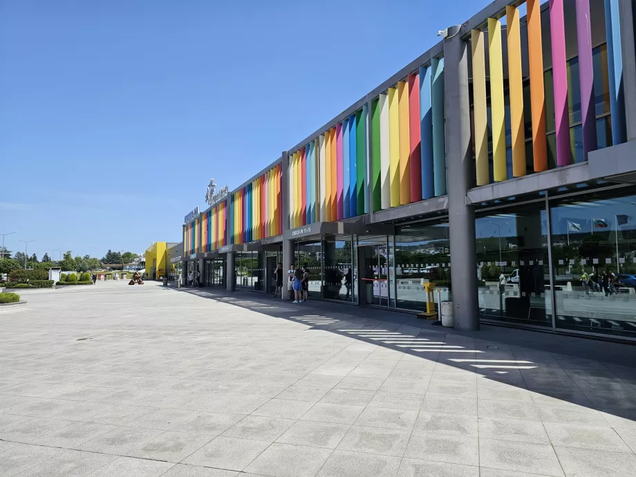 Arrivée à l'aéroport de Varna