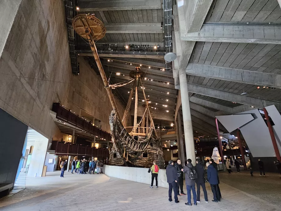 Navire au musée Vasa