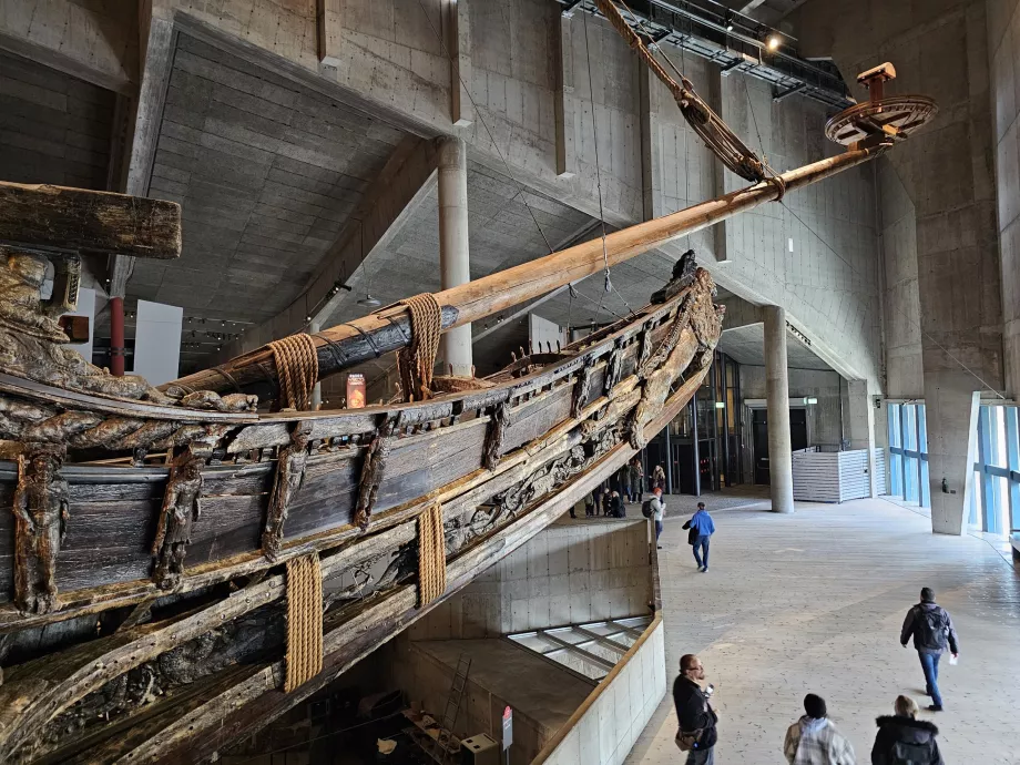 Navire au musée Vasa