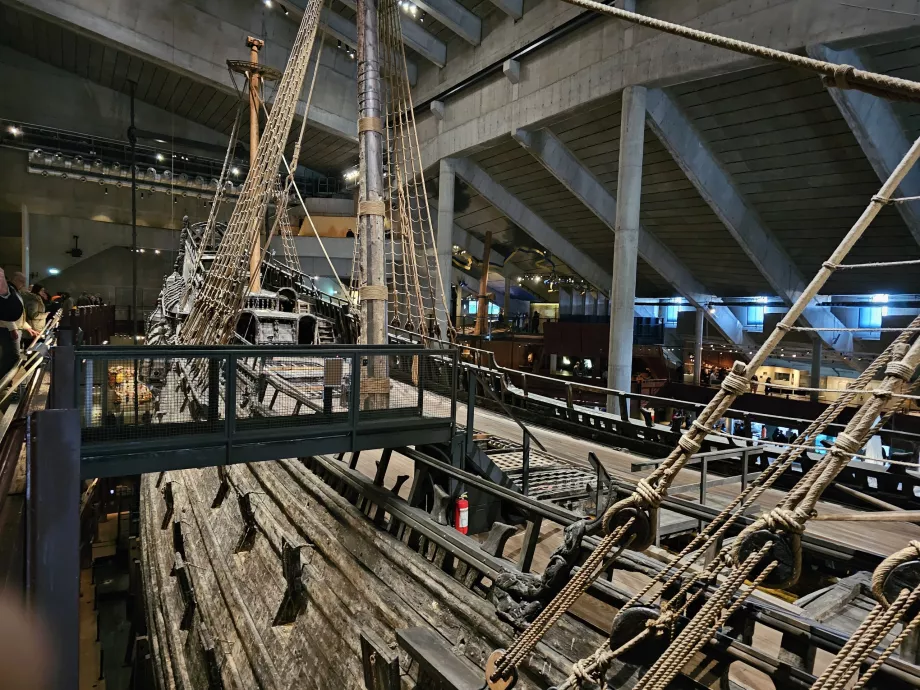 Navire au musée Vasa