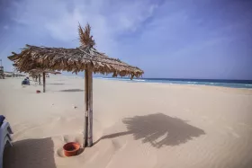 Plage de sable au Cap-Vert