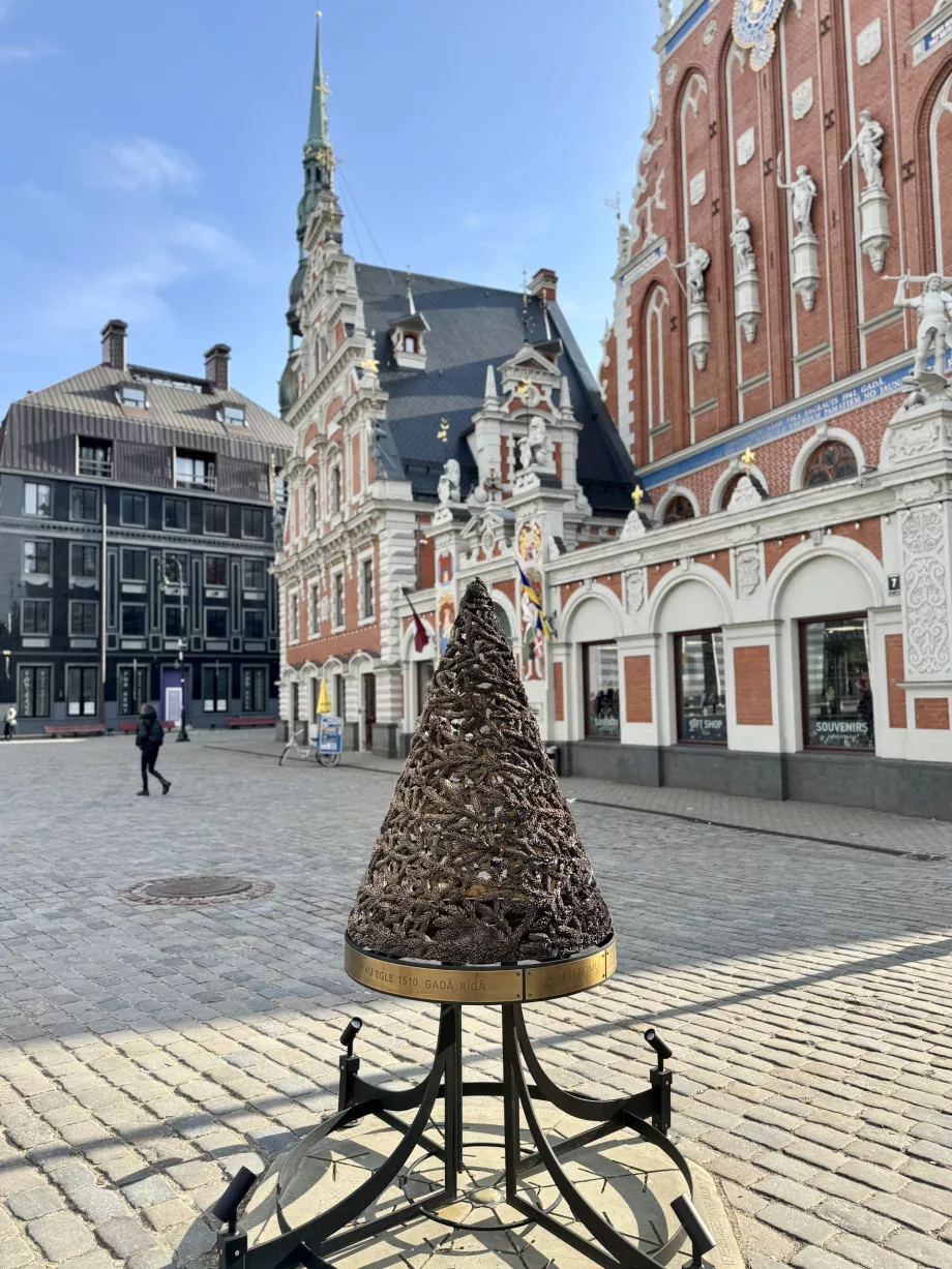 Le premier arbre de Noël à Riga