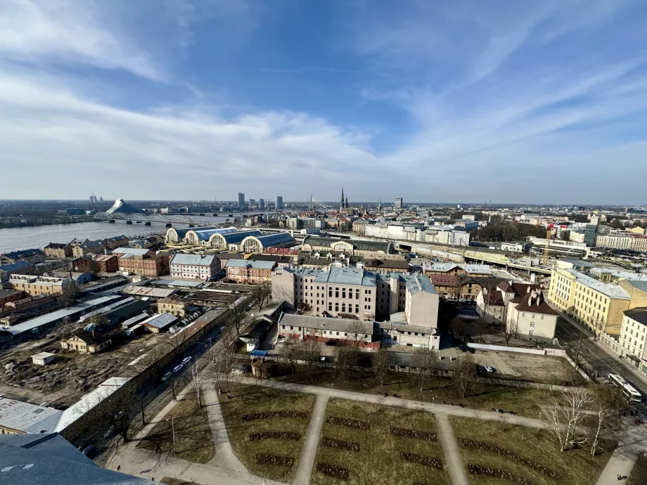 Vue panoramique depuis l'Académie des sciences