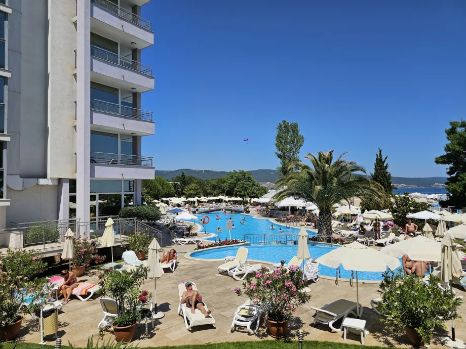 Hôtel sur la plage de Sunny Beach