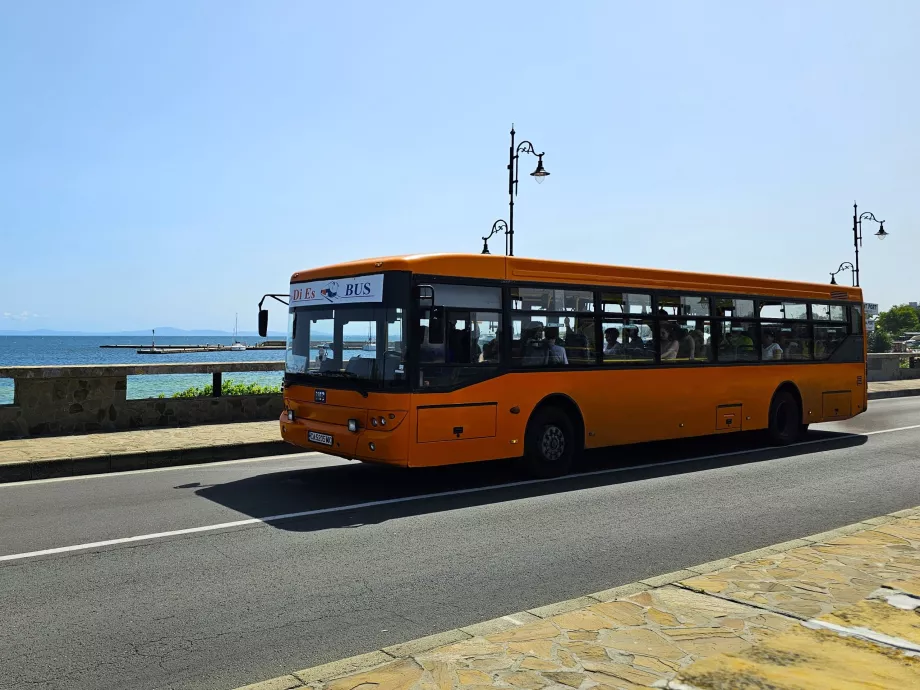 Bus pour le vieux Nessebar