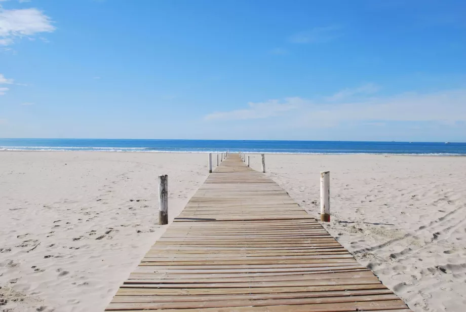 Plage près de Montpellier