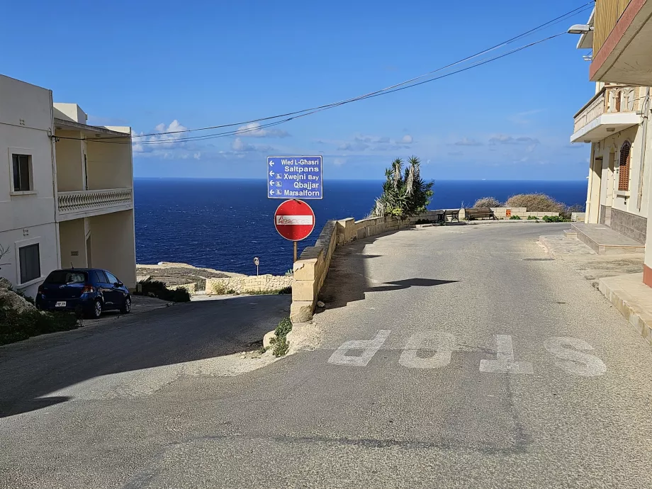 Panneaux de signalisation à Malte