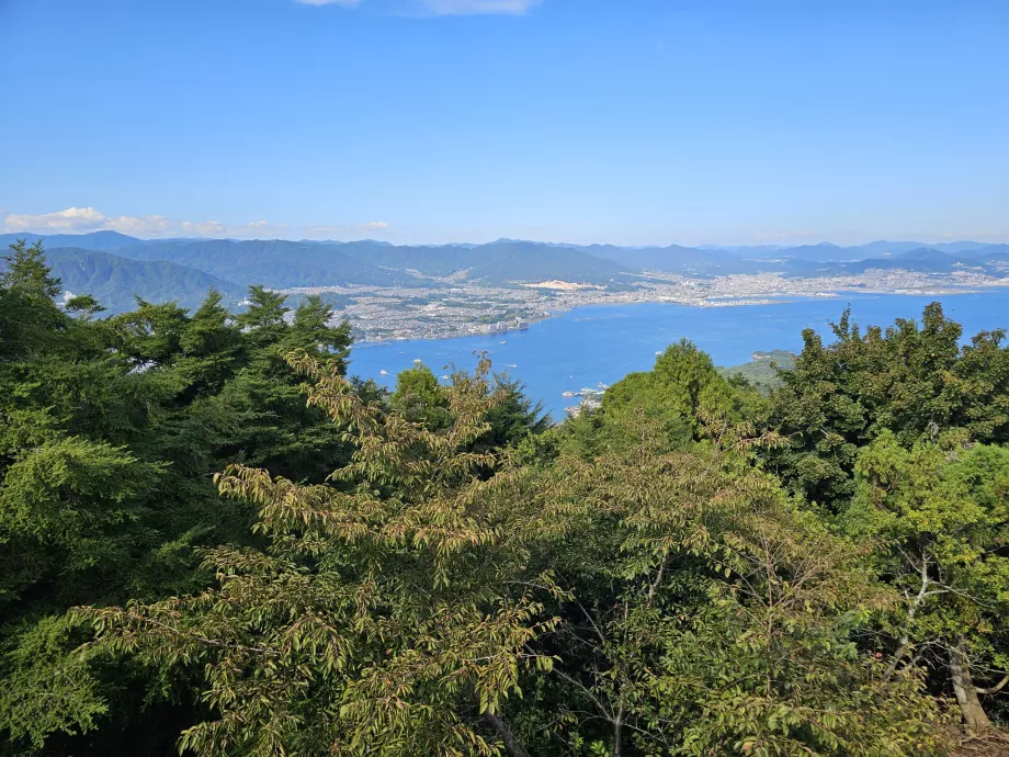 Vue du mont Misen