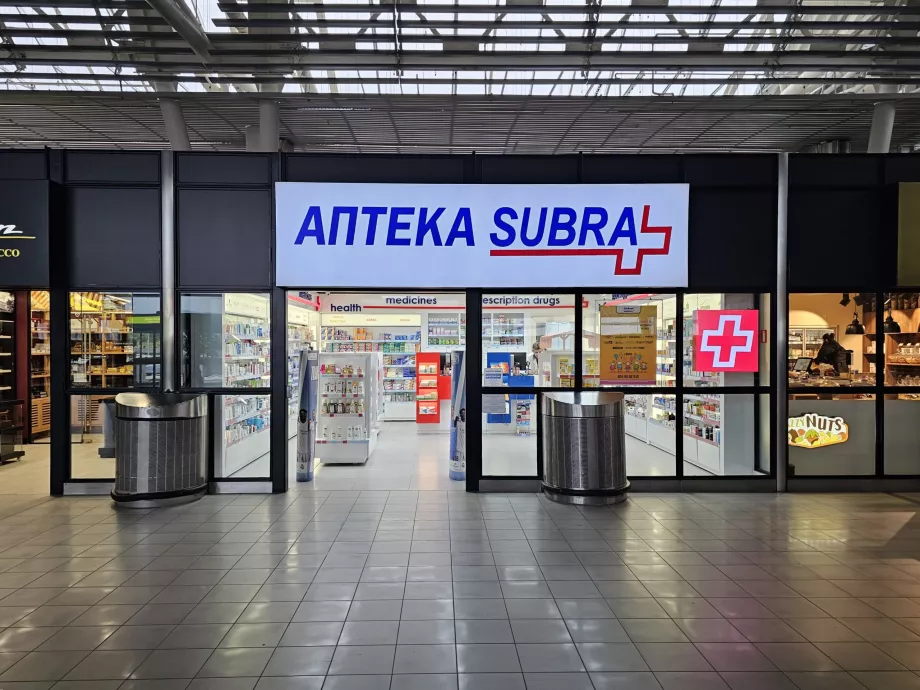 Pharmacie, Terminal 2