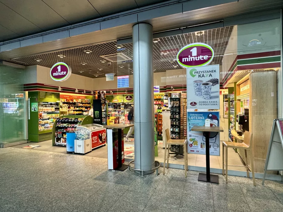 Snack shop de l'aéroport