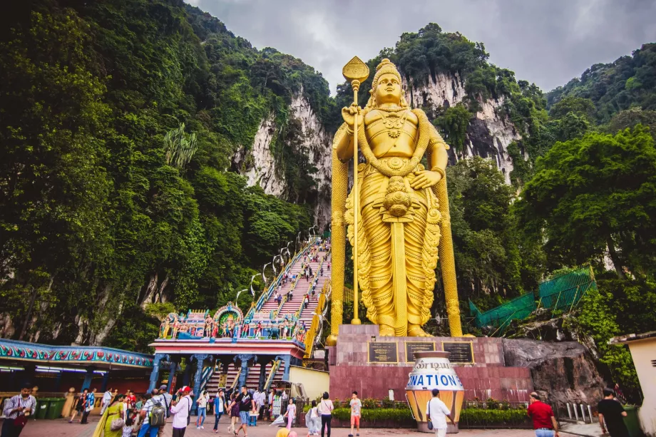 Statue du dieu Murugan