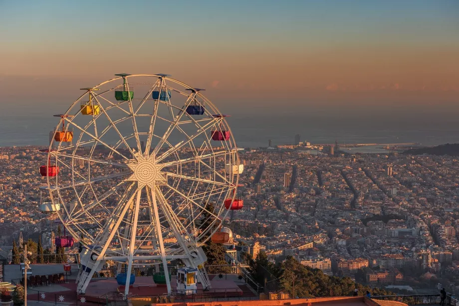 Grande roue sur le Tibidabo