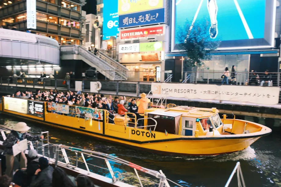 Croisière sur la rivière Dotonbori