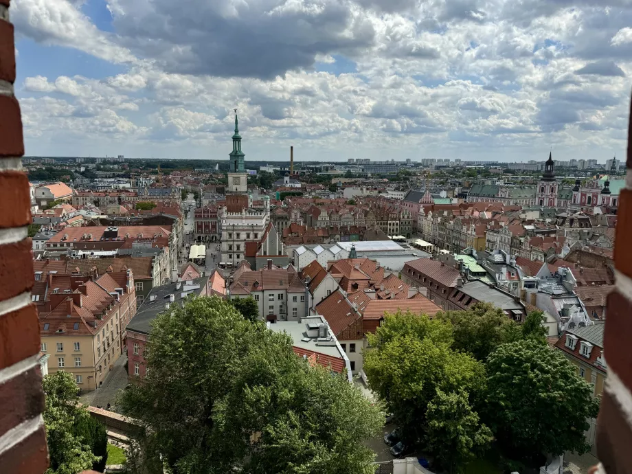 Vue du château royal de Poznan