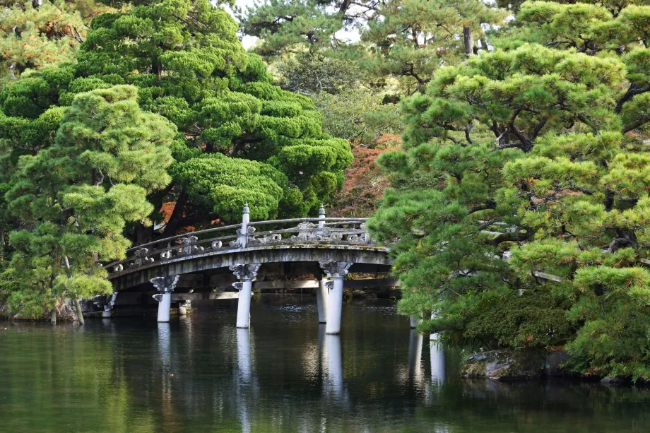 Jardins du palais impérial de Kyoto