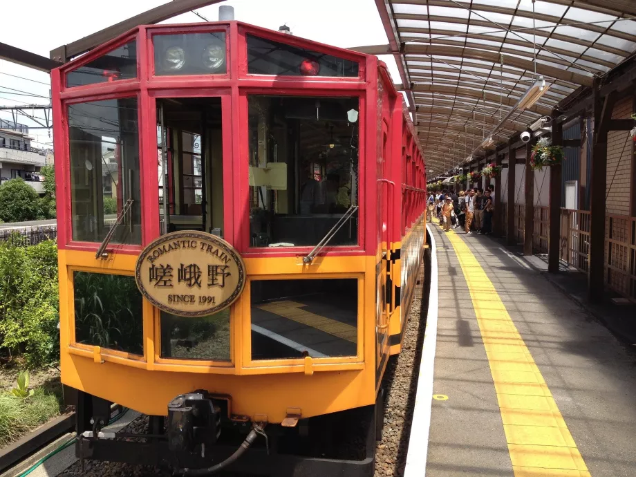 Train romantique de Sagano