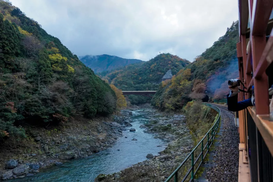 Train romantique de Sagano