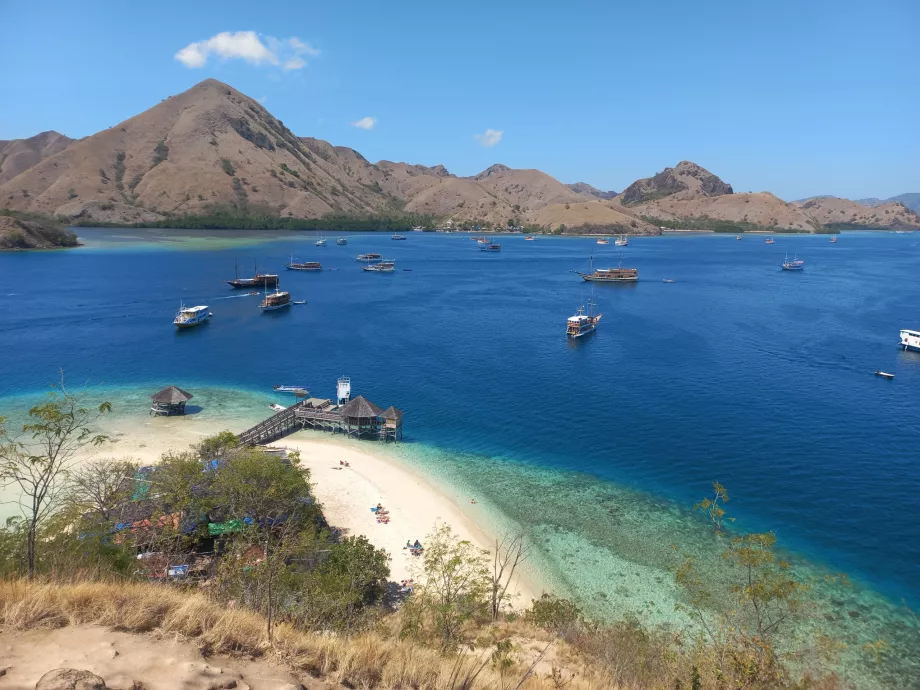 Île de Kanawa, îles Komodo, Indonésie