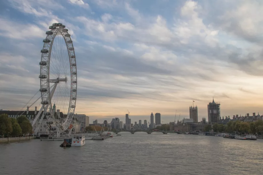 Vue du London Eye