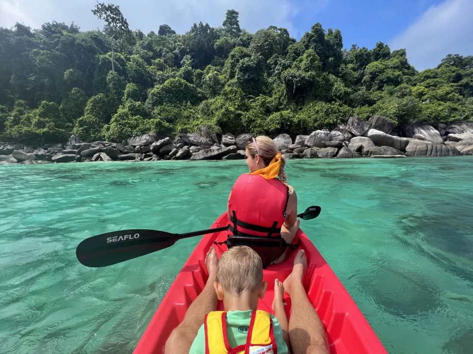 Kayak sur Tioman