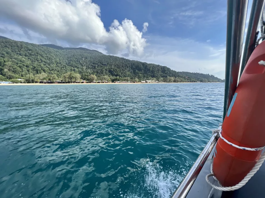 Taxi maritime et Tioman