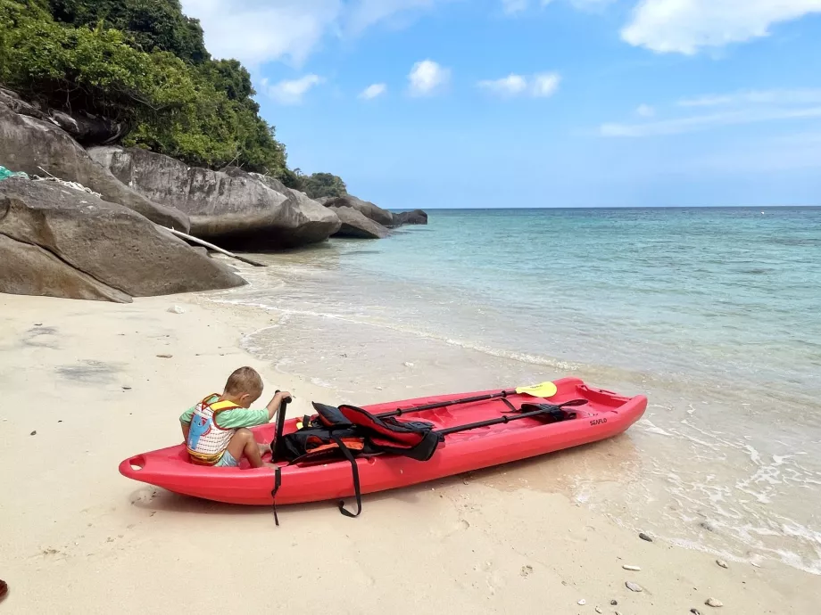 Kayak à Tioman