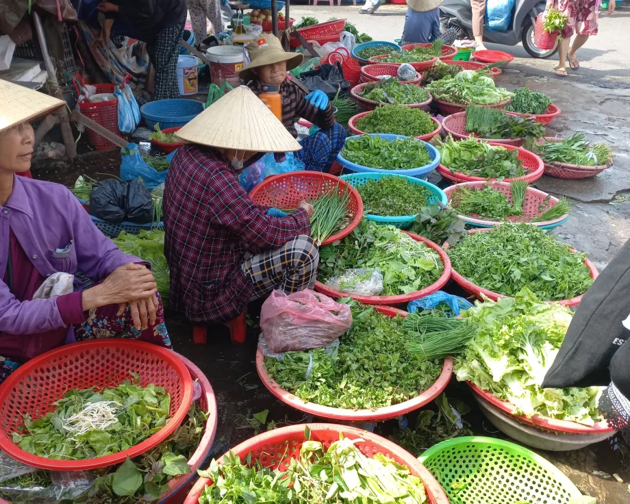 Marché du matin, Hoi An, Vietnam